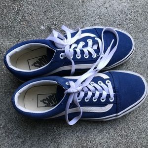 Vans Shoes - Vans Blue old skool low top Vans Shoes - Vans Blue old skool low top